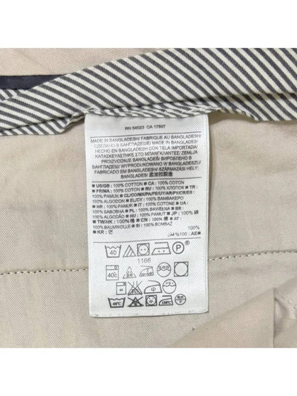 Banana Republic Aiden Chino Black Pants Men’s Size 33x32